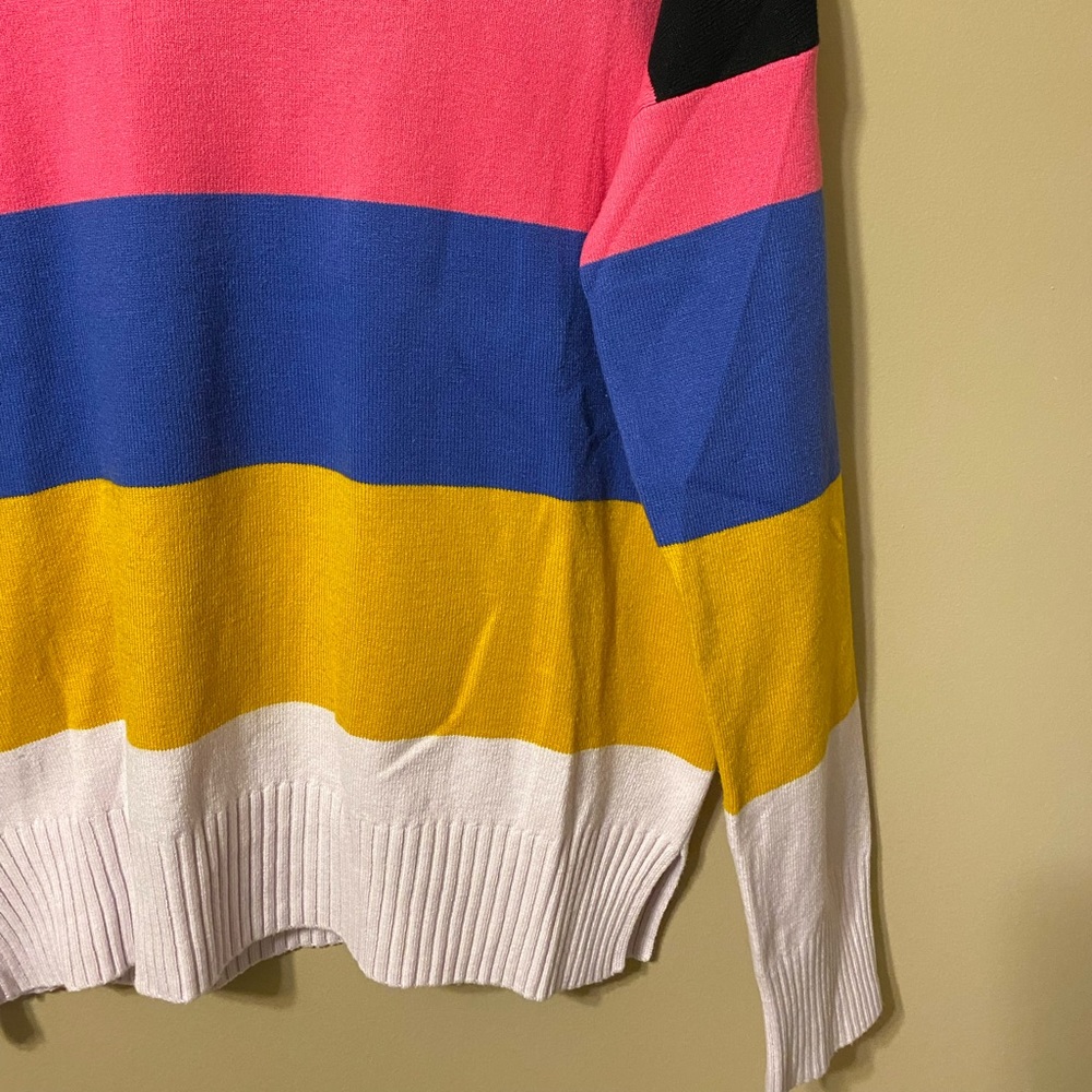 French Connection Multicolor Striped Sweater - Picture 3 of 5